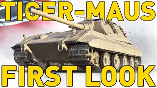 TIGER-MAUS 120T - First Look in World of Tanks