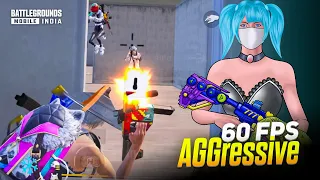 OMG! 😱 Aggressive Fastest Player 🔥 | 4 Finger + Gyroscope | iPhone 13 60 FPS ❤️ | BGMI