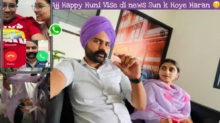 Ajj Happy Huni Vise🇨🇦 Di News Sun K Hoye Haran 😅 | Anmol Bhullar | Vlog