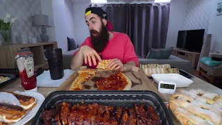 The Ultimate Costco Banquet (14,800 Wholesale Calories) | BeardMeatsFood