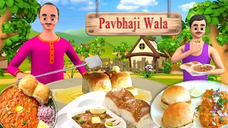 Greedy Pav Bhaji Seller Story | लालची पाव भाजी वाला कहानी | Hindi Kahaniya | Greedy Stories