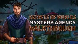 Secrets Of Worlds 1 Mystery Agency Walkthrough | @GAMZILLA-