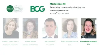 BCG x INSEAD Masterclass #8: Generating Resources by Changing the Leadership Software