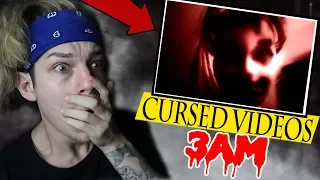 (SCARY) DO NOT WATCH THESE CURSED VIDEOS AT 3AM CHALLENGE!! *OMG ACTUALLY WORKS*