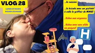 VLOG 28 [LUNDI 27 ET MARDI 28 MARS ] TROISIEME TECHNICIEN/APERO CHEZ PAPOU/BLABLA -  03/23