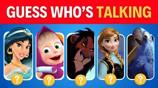 Guess the Cartoon Character by the Voice 🦁🦜🤷‍♂️ Guess the Voice  |  Fun Quiz Game