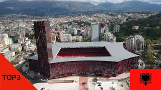 3 Soccer Stadiums in Albania #shorts