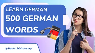 500 Essential German Words for Beginners | Learn German vocabulary | 2 Hours Listening(A1/A2)