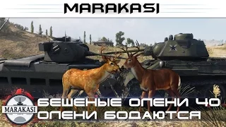 Приколы World of Tanks бешеные олени, олени бодаются 40