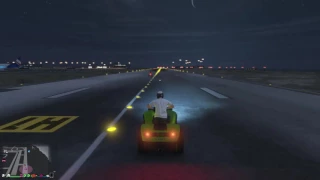 GTA 5 Airport Drag Race (Aqua Blazer vs. Street Blazer)