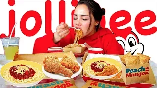 TORONTO'S FIRST JOLLIBEE 먹방 MUKBANG FIRST IMPRESSION :: TASTE TEST