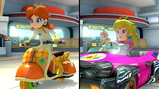Mario Kart 8 Deluxe - Multiplayer - Star Cup 150cc - Daisy vs Peach