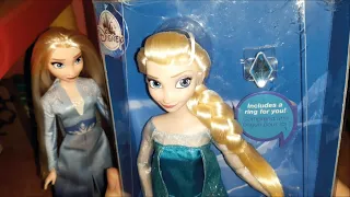 Elsa Frozen 1; Disney Store, Unboxing y Review