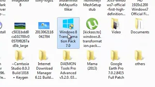 How to download and install windows 8 transformation pack correctly
