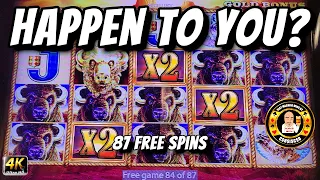 Warning! 87 Free Spins Due to Buffalo Gold Slot Malfunction!