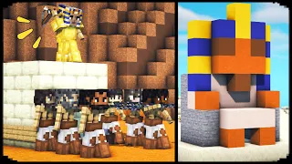 Minecraft: 10+ EGYPTIAN Build Hacks | Minecraft Building Ideas