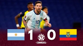 Argentina 1-0 Ecuador | Eliminatorias Qatar 2022 (Fecha 1) - Resumen y Goles