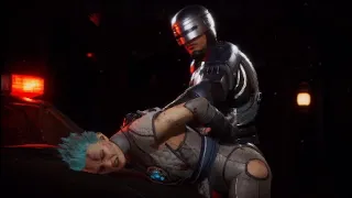 Mortal Kombat 11 Ultimate | RoboCop arrests all Characters