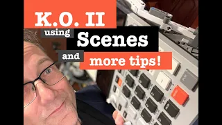 Using SCENES on Teenage Engineering KO2 EP-133! Workflow tips: Projects, Groups, Patterns, Scenes!