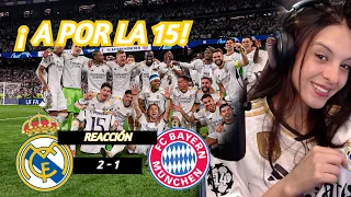 REACCIONES DE UN HINCHA Real Madrid vs Bayern Munich 2-1 *A POR LA QUINCE*