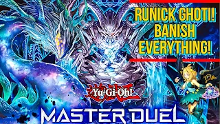 Runick Ghoti! Banish Everything! | Replays And Deck List Breakdown! | [Yu-Gi-Oh! MasterDuel.]