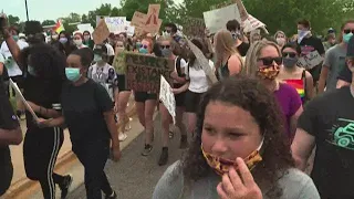 Grand Rapids youth gather in peaceful protest