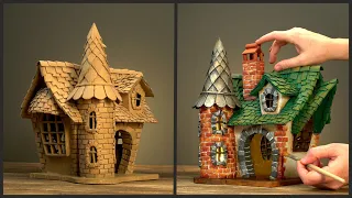 ❣DIY Fairy House Using Cardboard❣