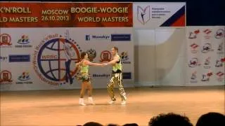 Anna MIADZIELEC und Jacek TARCZYLO World Masters Moskau Rock´n´Roll 26.10.2013 Footwork Final