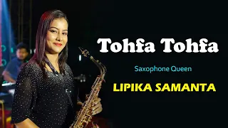 Saxophone Music - Tohfa Tohfa Laya Laya || Saxophonist Lipika Samanta || प्यार का तोफा तेरा - Lipika