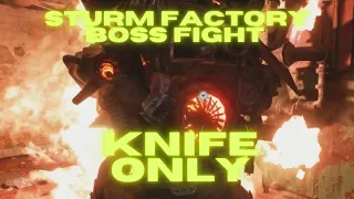 Resident Evil Village - Easy Guide Sturm Factory Boss Fight  (Knife only)