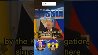 Putin Shows the World the REAL Document behind Ukraine Russia War