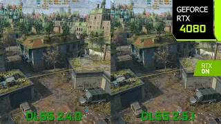 Dying Light 2 | 1440p DLSS 2.4.0 vs DLSS 2.5.1 Image Quality Comparison | RTX 4080 | i7 10700F