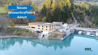 Neues Wasserkraftwerk Adont | ewz.energie