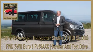 2019 Volkswagen Transporter Shuttle 2 0 TDI SE DSG FWD SWB Euro 6 PJ69AXC | Review And Test Drive