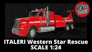 ITALERI Western Star Rescue 1:24 Scale - Ron's Detailed Modeling