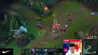 faker ryze is back ! t1 faker full stream