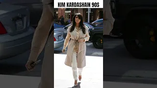 Kim Kardashian 90s Vs 20 😍#shorts #2023