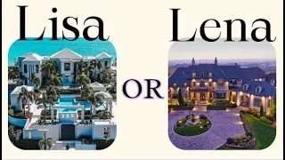 🏠LISA vs LENA Challenge! Home edition!!🏡 Easy and fun trivia quiz! #lisaorlenaquiz #quiz