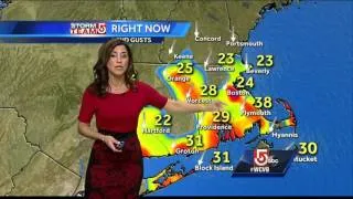 Cindy's wet Wednesday Boston forecast