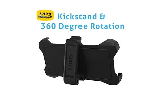 How to use the Kickstand and 360 Degree Rotation on your Otterbox Defender Case