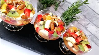 Salade de fruits sans sucre, facile et rapide à réaliser