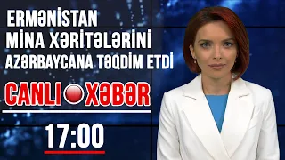 Ermənistan mina xəritələrini Azərbaycana təqdim etdi  - Xəbərlərin 17:00 buraxılışı (05.07.2021)