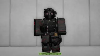 Roblox SCP: Area - 02 MTF Alpha-1 Operator (Avatar Build)