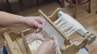 How To Warp a Rigid Heddle Loom with Jeannine!