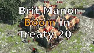 Is British Manor Boom the Strongest Strategy in Treaty 20?  Age of Empires 3 Build Order / Guide