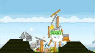 Official Angry Birds Walkthrough Mighty Hoax 4-11