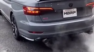 VW MK7 GLI MBRP exhaust sound (acceleration)