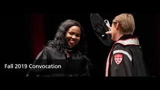 McGill University 2019 Fall Convocation AM Ceremony