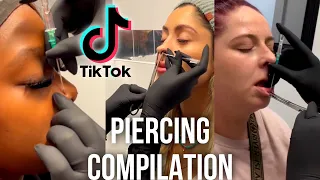 PIERCING VIDEOS ⚠️ FULL PROCESS  | PART 3