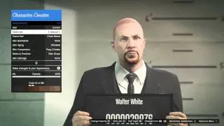 Grand Theft Auto 5 (V) Online - How to make Walter White (Heisenberg) from Breaking Bad